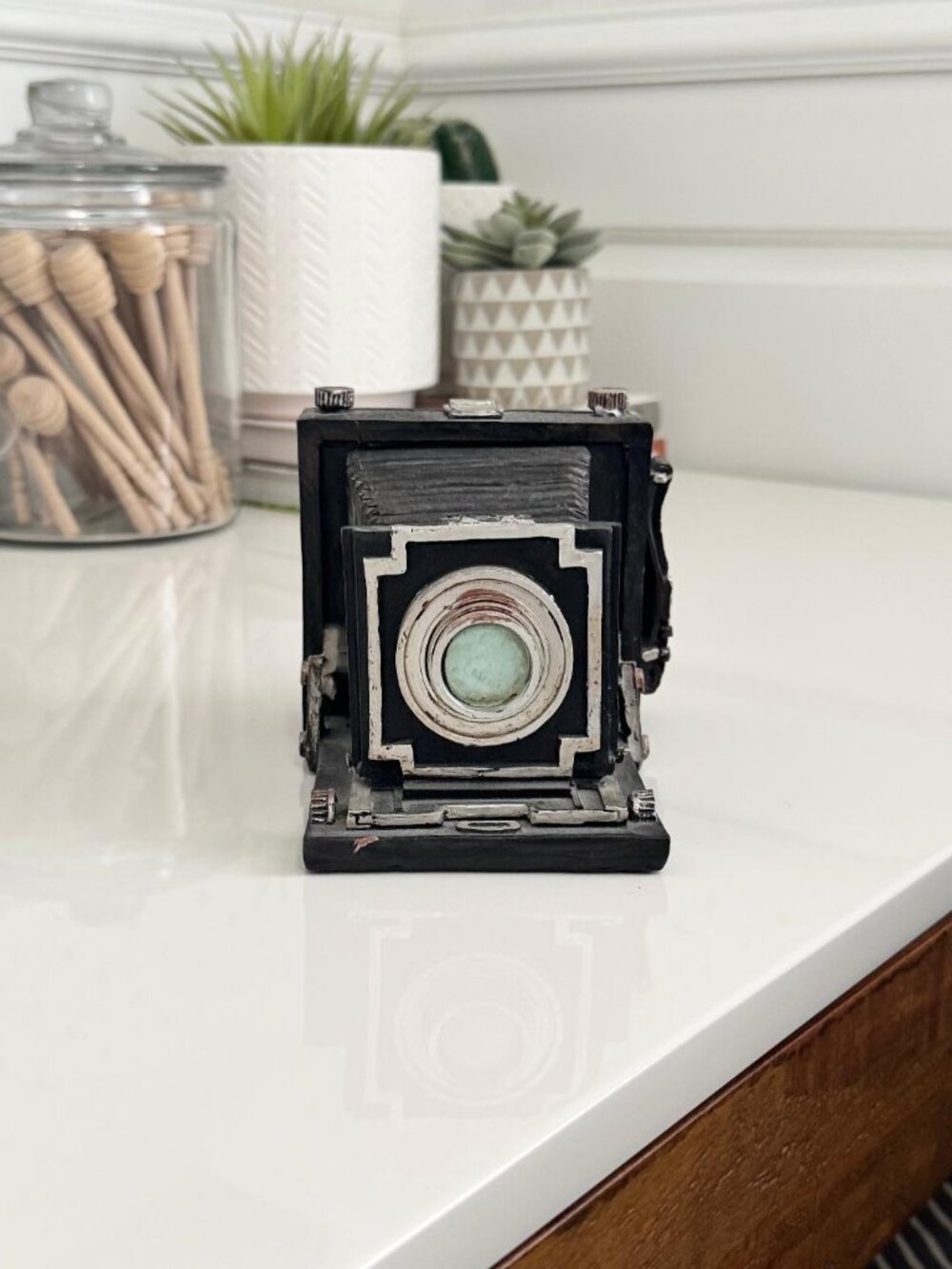 Vintage Looking Camera Piggy Bank Room Decor